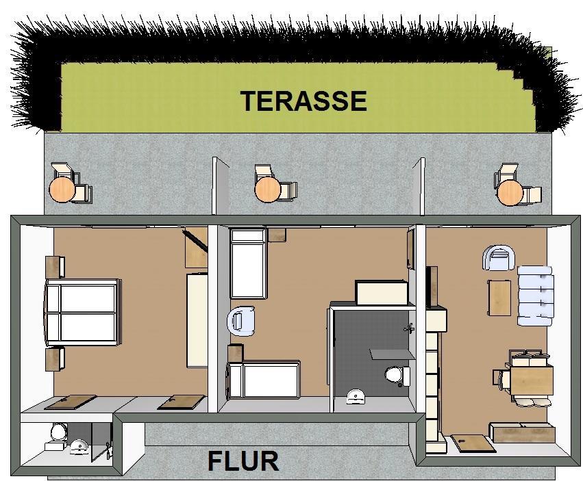 Ferienwohnung Irmgard Und Ferienwohnung Gerlinde Waldbrunn  المظهر الخارجي الصورة